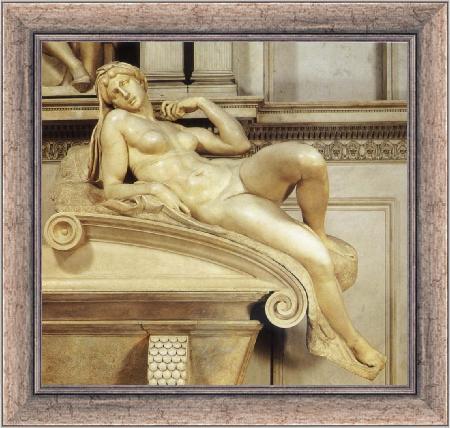framed  Michelangelo Buonarroti Dawn, Ta3071-1